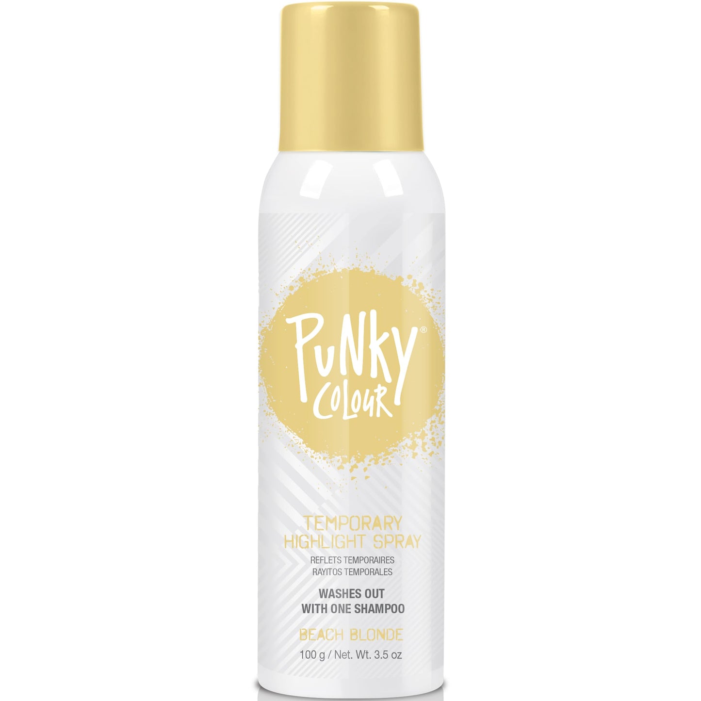 Punky Temporary Hair Highlight Spray, Beach Blonde, 3.5 oz, 1-Pack