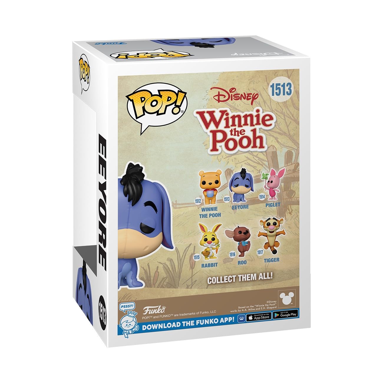Funko POP Disney: Winnie The Pooh - Eeyore - Collectable Vinyl Figure - Gift Idea - Official Merchandise - for Kids & Adults - TV Fans - Model Figure…