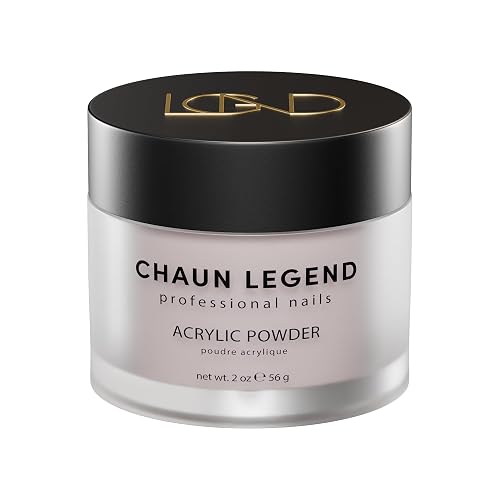 Chaun Legend Acrylic Powder, 2oz Long Lasting Salon Quality, Bubble Free, Self Leveling Professional Manicures, Fake Nails, Carving & Extensions Beauty & Personal Care Chaun Legend Professional Nails