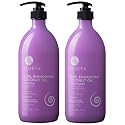 Luseta Curly Hair Shampoo and Conditioner Set - Define Curls and Restore Bounce with Coconut Oil for Waves and Curls, Intensely Moisturizing, Color