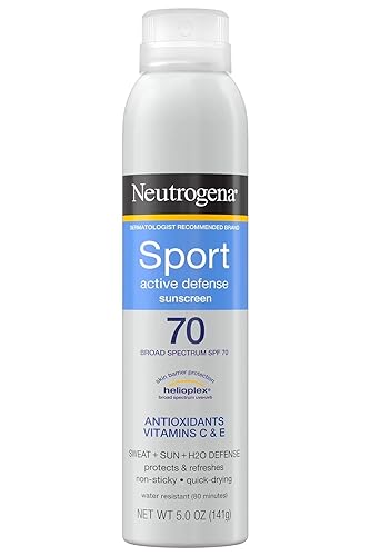 Neutrogena, Sport Body Spray 70 Spf Sunscreen, 5 Ounce
