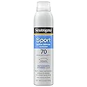 Neutrogena, Sport Body Spray 70 Spf Sunscreen, 5 Ounce