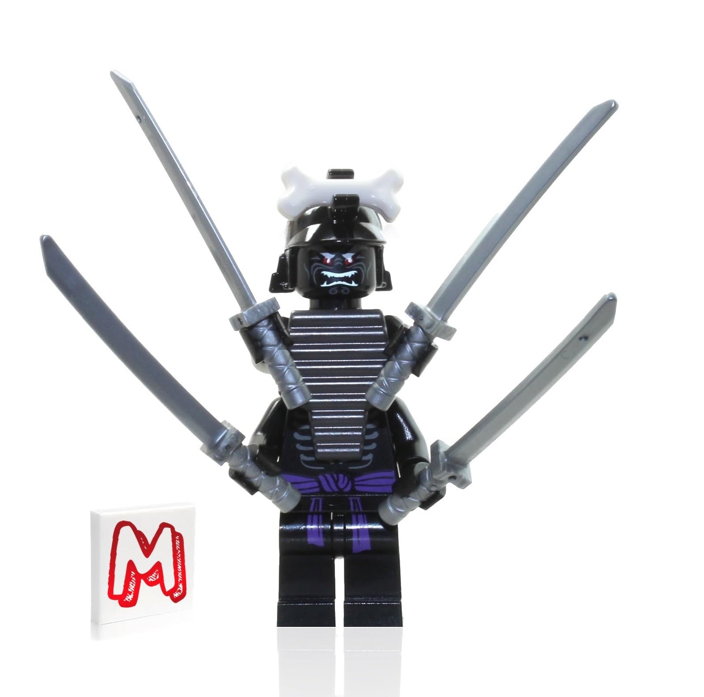 LEGO Ninjago Legacy MiniFigure - Lord Garmadon (with Four Arms and 4 Swords)