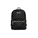 SANDY LISA Backpack Bag Designer Lightweight Gold Trim Women Laptop Compartment