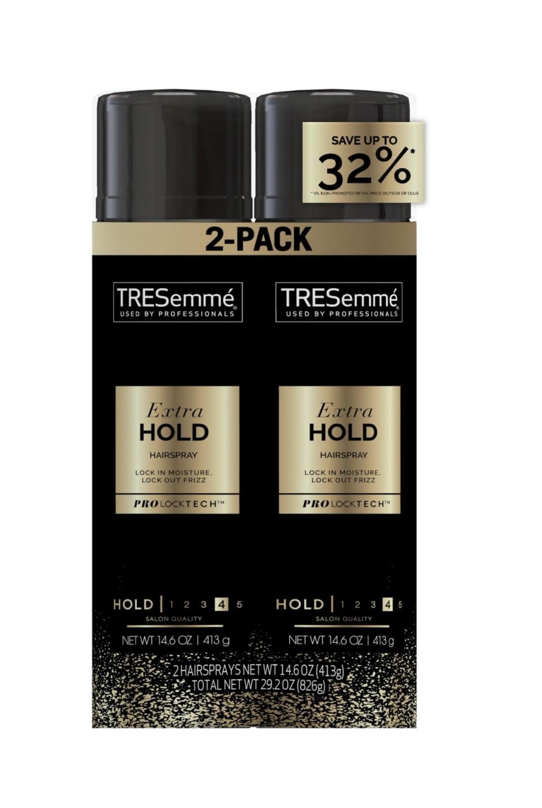 TRESEMME Tres Two Spray EXTRA HOLD 14.6 fl oz (pack of 2)