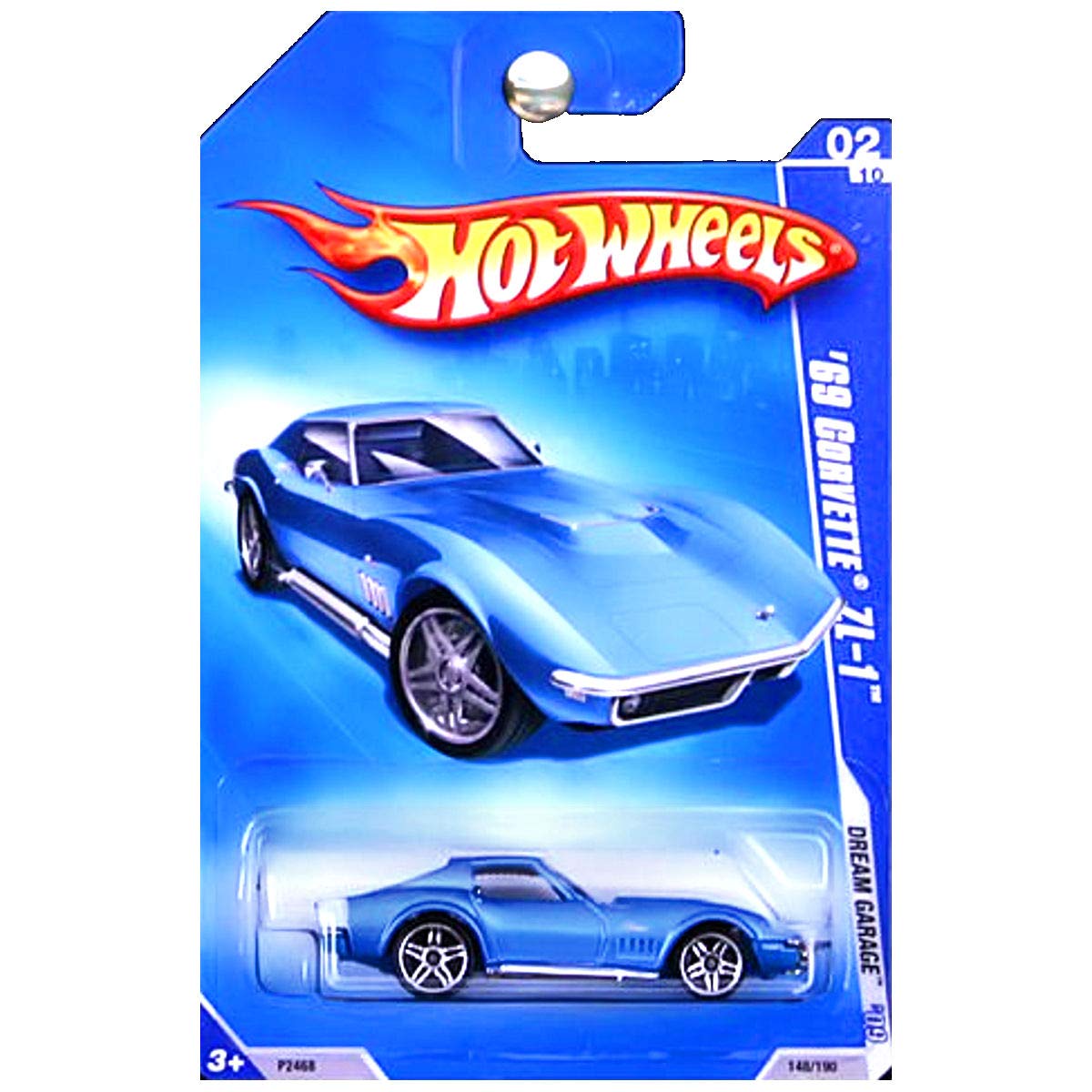 Hot Wheels 2009 Dream Garage 1969 Corvette ZL-1 ZL1 Blue