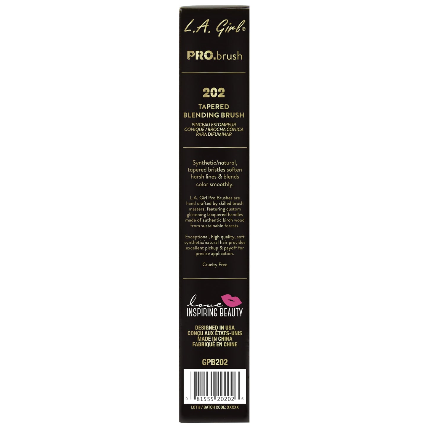L.A. Girl Tapered Blending Brush GPB202