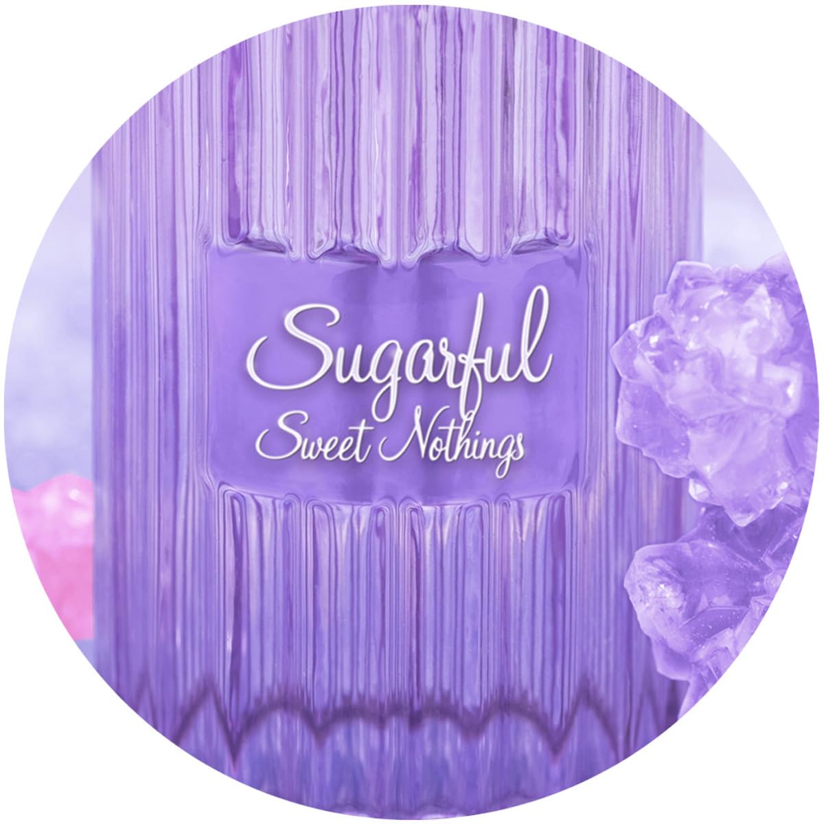 Michel Germain Sugarful Sweet Nothings Eau de Parfum, Notes of Green Apple, Pretty Lavender, Creamy Caramel, 3.4 Fl Oz