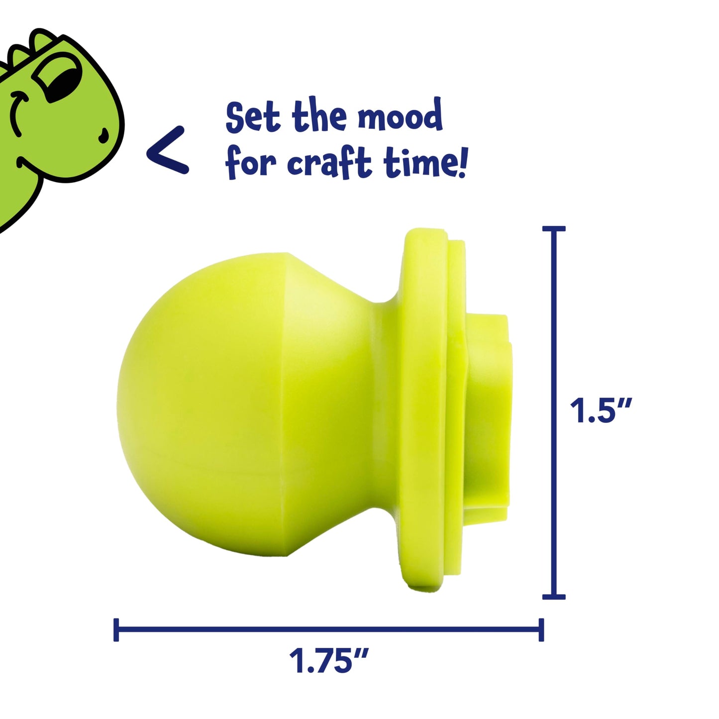 READY 2 LEARN Easy Grip Dough & Paint Stampers | Emotions | Set of 12 | Rubber Stamps for Ages 2+ | Washable | Crafts and Social Emotional Learning