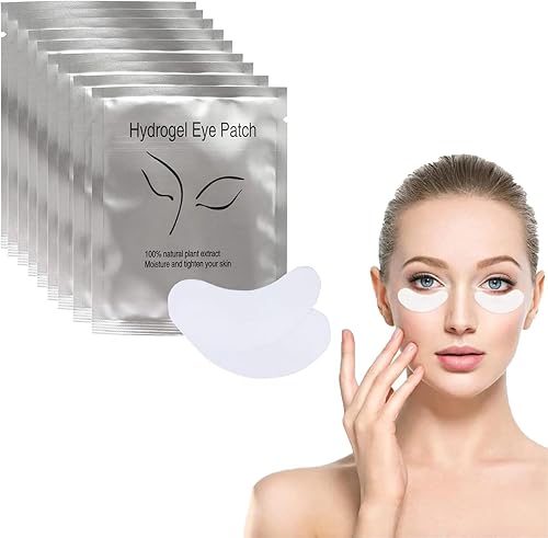 Chargenyang Eyelash Extension Gel Patches Kit Under Eye Gel Pads Eyelash Extension Pads Lint Free False Eyelash Lash Extension Makeup Eye Gel Patches