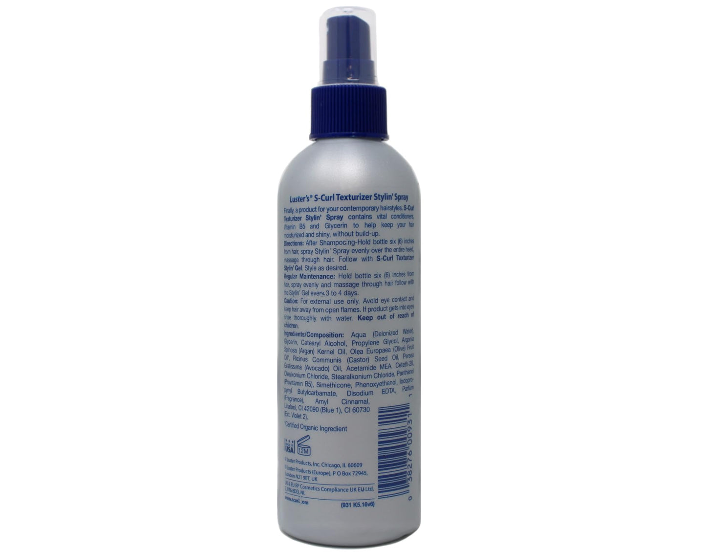 Lusters S-Curl Texturizing 8 Ounce Styling Spray Pump (235ml) (2 Pack)