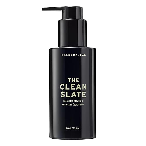 Caldera + Lab The Clean Slate | Men's Organic Foaming Facial Cleanser for Dry, Sensitive, & Normal Skin - Vegan, Natural & Antioxidant Packed