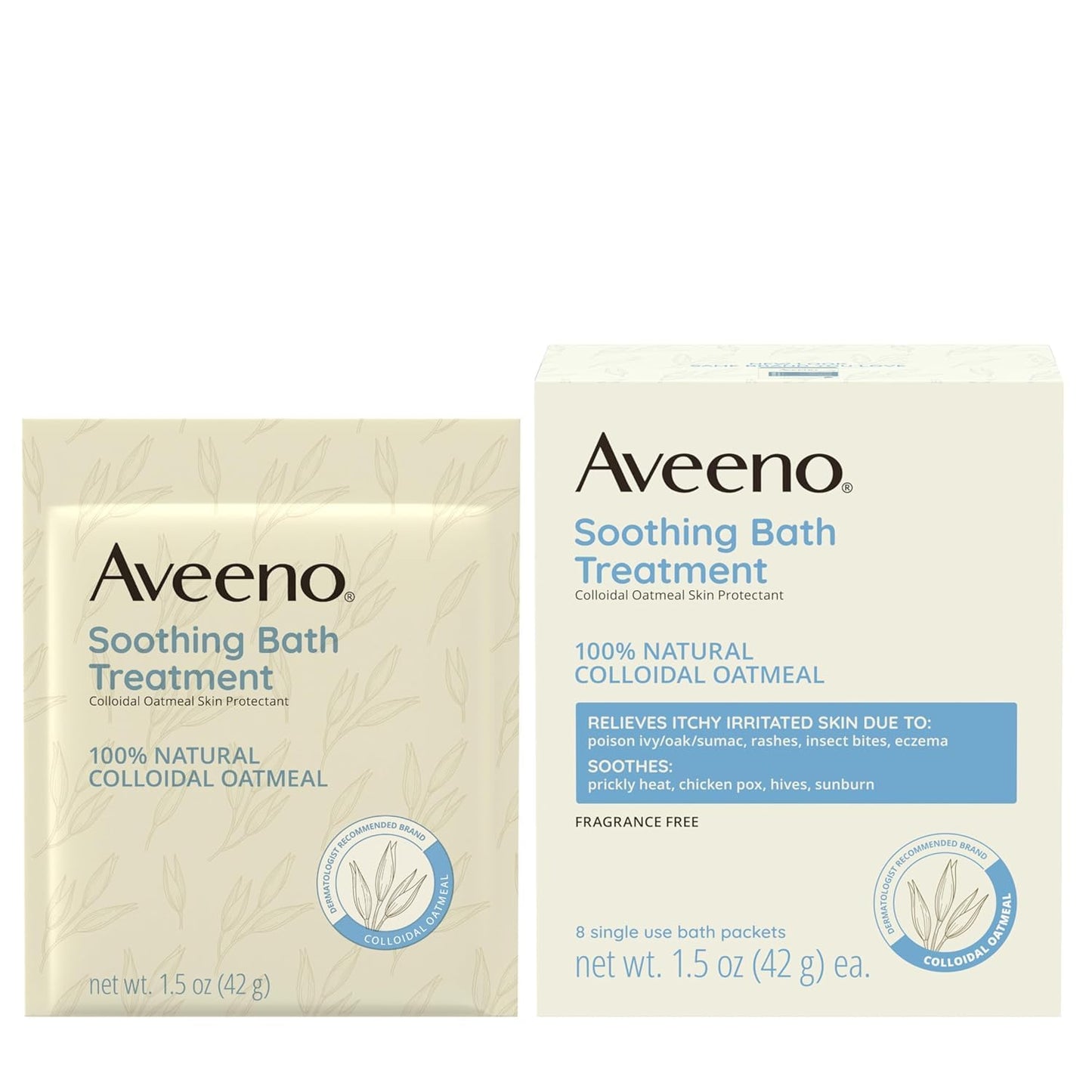 Johnson & Johnson 003640 Aveeno Irritant Relief Soothing Bath Treatment, 8 oz., 8 ct (Pack of 24) Beauty and Personal Care Johnson & Johnson