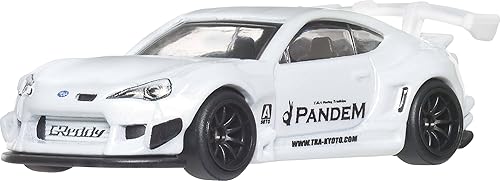 Hot Wheels Premium Car Culture Collectible Toy Car, 1:64 Scale Die-Cast Pandem Subaru BRZ, Circuit Legends Vehicle with Real Riders Tires