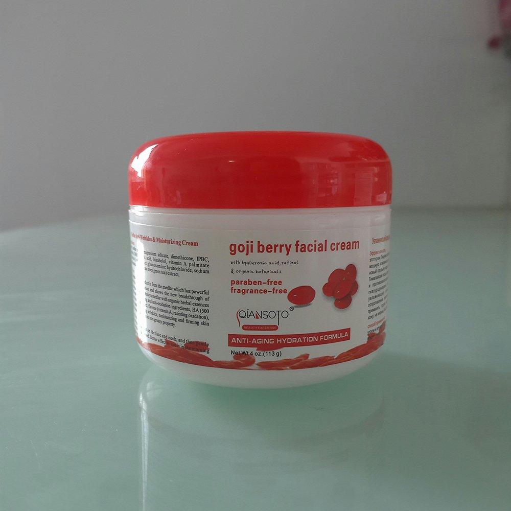 Goji Berry Anti Aging Hydration & Nourishing Face Facial Cream(4oz, 113g), Anti Wrinkles & Moisturizing Facial Cream