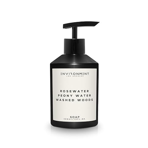 ENVIRONMENT Inspired by Designer Perfume IM L'Eau Hand Soap, 300ml Luxury Liquid Hand Soap (Rosewater | Peony Water | Washed Woods) Home Essentials Beauty & Personal Care ENVIRONMENT