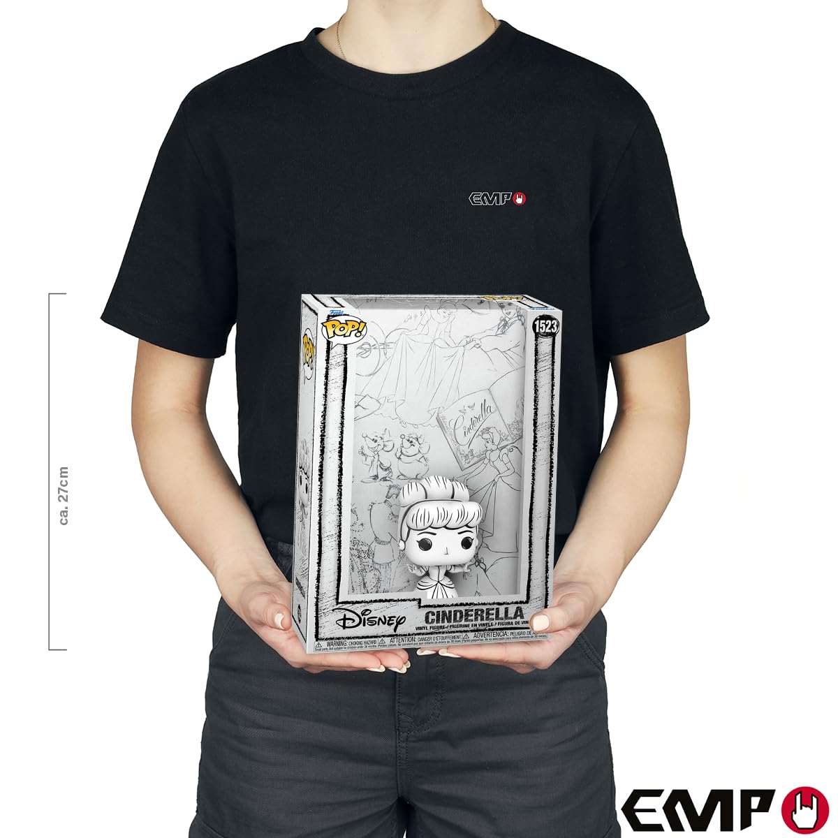 Funko POP Cover: Sketched - Cinderella - Collectable Vinyl Figure - Gift Idea - Official Merchandise - for Kids & Adults - Movies Fans - Model Figure…