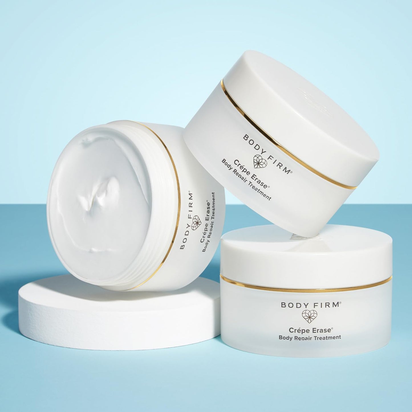 Body Firm Crepe Erase Body Repair Treatment, Anti Aging Firming Lotion with Collagen Peptides, Shea Butter, Vitamin E, Squalane and More, Promotes