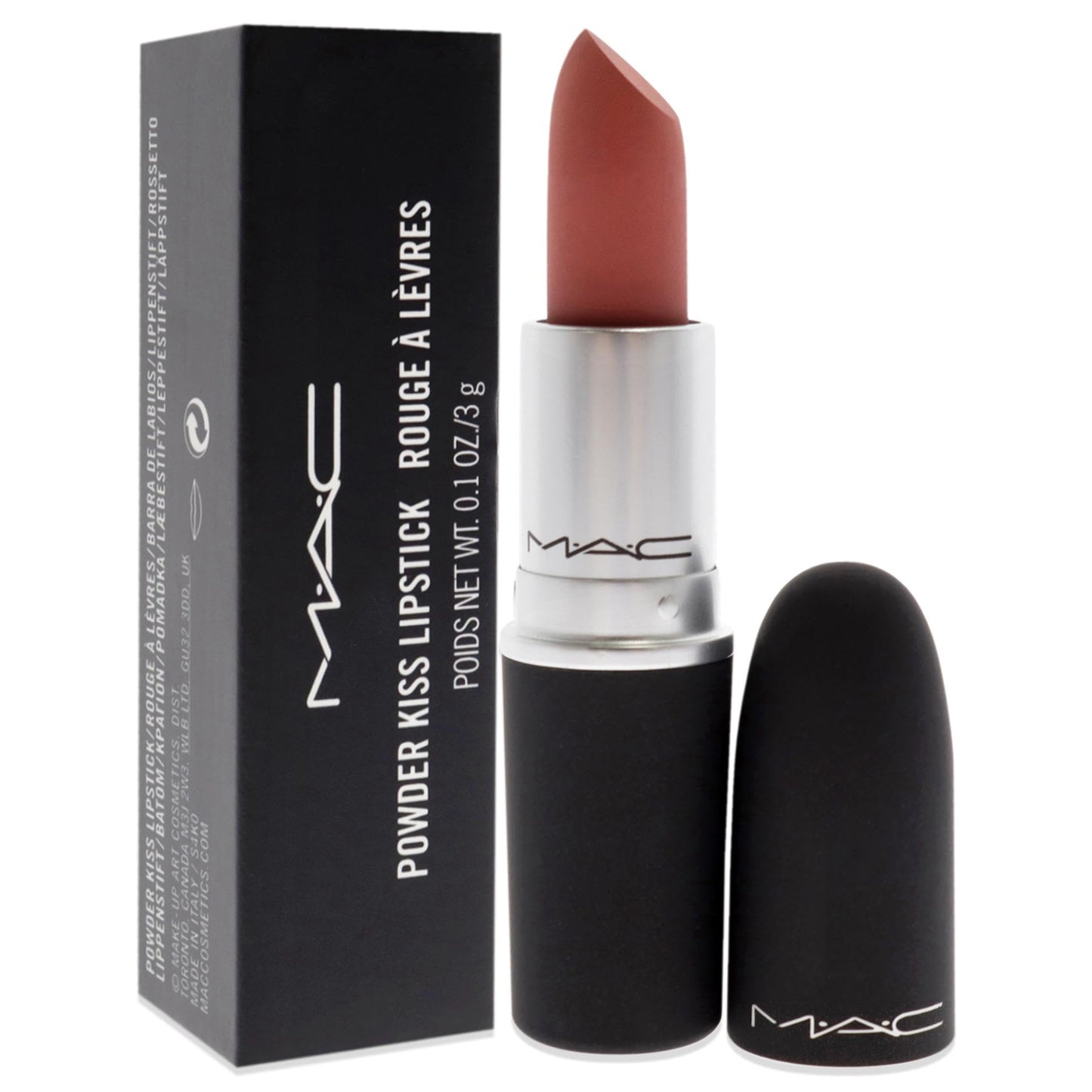 MAC Powder Kiss Lipstick - 314 Mull It Over Lipstick Women 0.1 oz