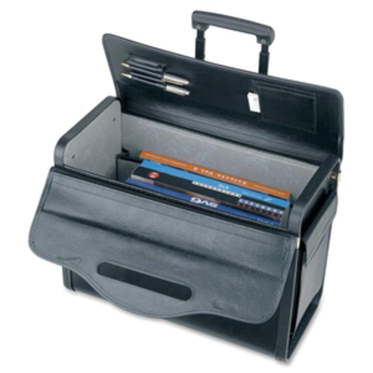 Lorell LLR61613 Oversized Rolling Catalog Case