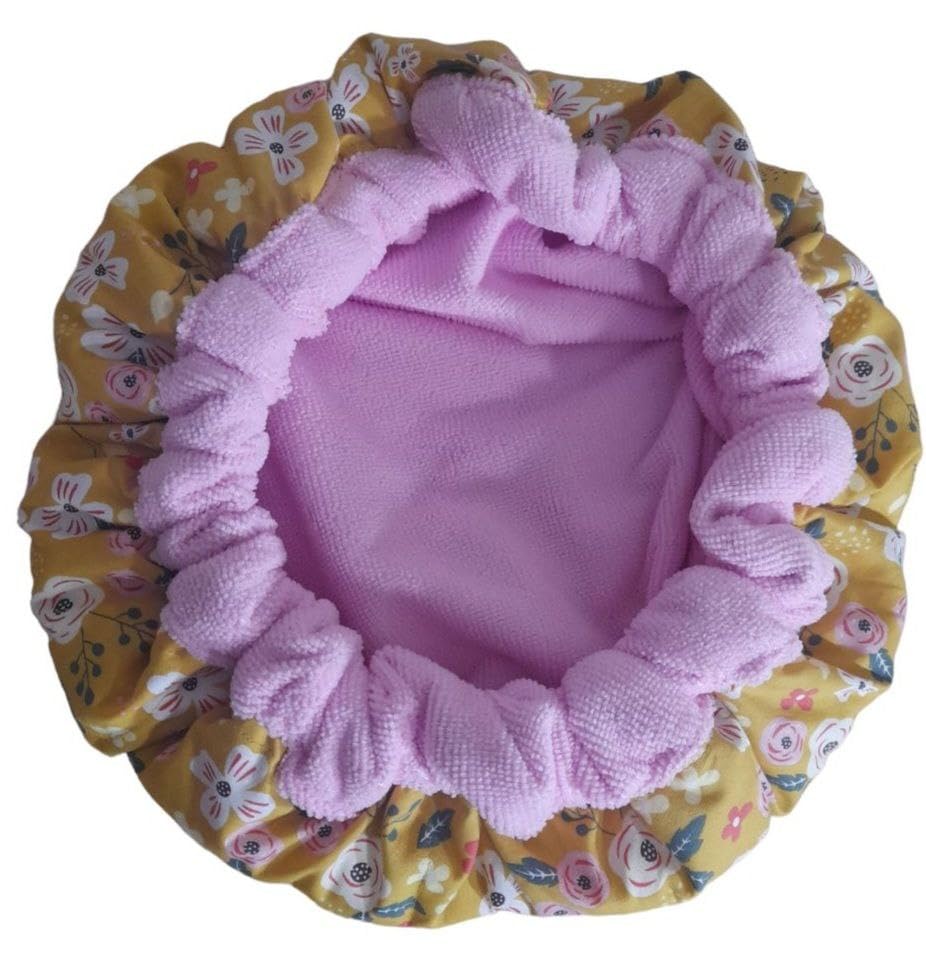 Seed Cap + Thermal Cap + Shower Cap for Hair Treatment Beauty and Personal Care Genérico