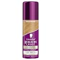 Schwarzkopf Keratin Color Root Temporary Hair Color Spray, Medium Blonde, Instant Gray Coverage, Thicker, Fuller-Looking Roots, Easy-to-Use, No