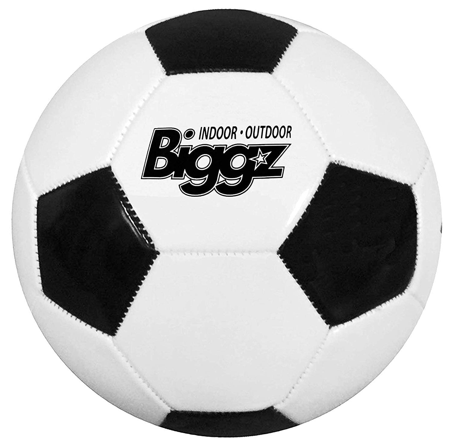 Biggz (6 Pack) Premium Classic Soccer Balls Size 5