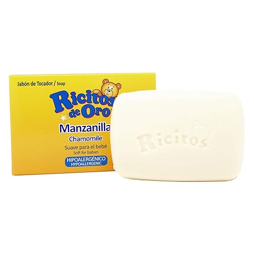 Ricitos de Oro Grisi Hypoallergenic for Babies Bar Soap 3.5 oz (Pack of 3)