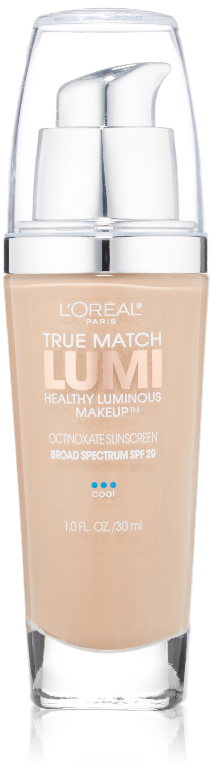 L'Oréal Paris True Match Lumi Healthy Luminous Makeup, C3 Creamy Natural, 1 fl. oz.