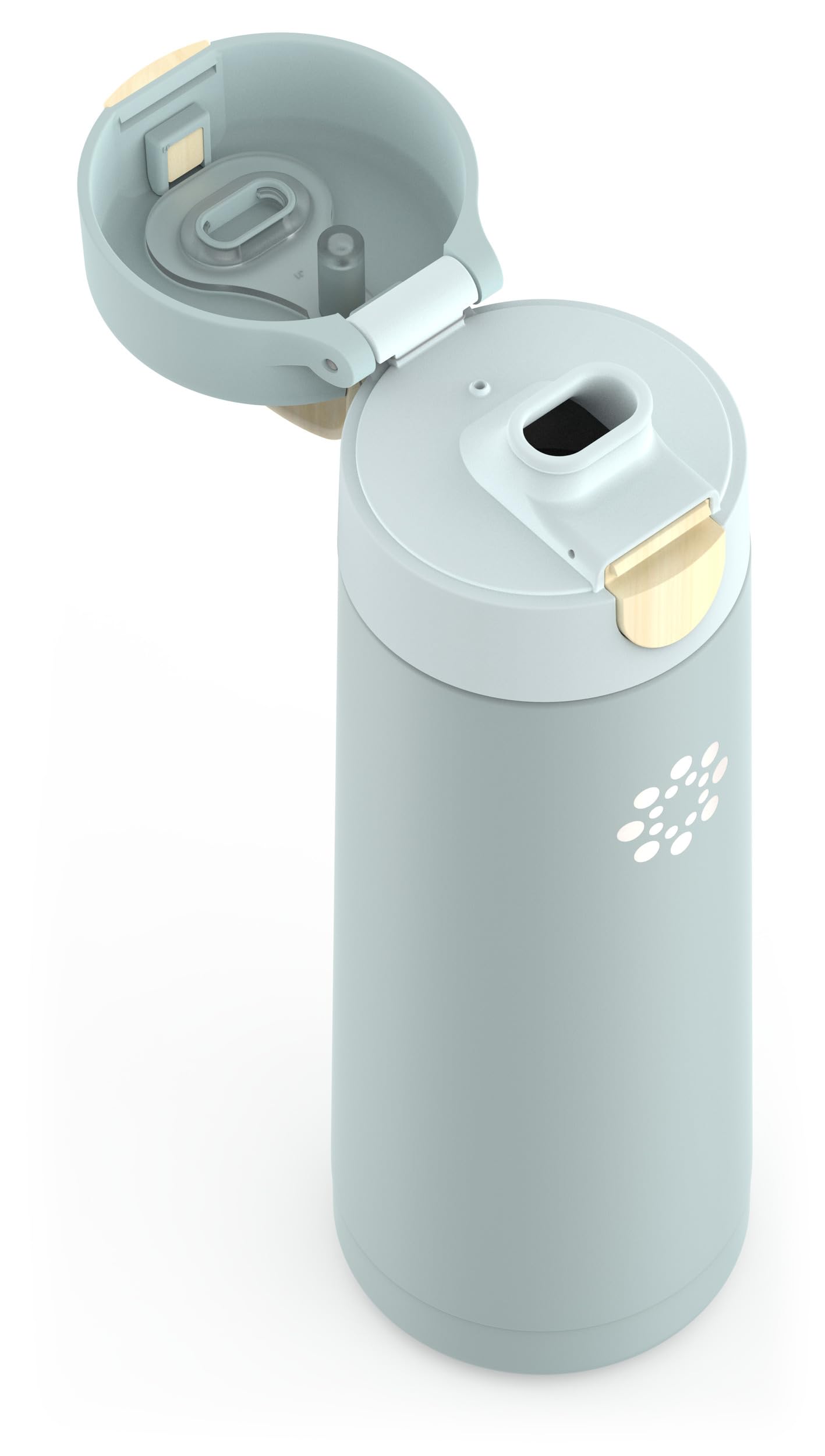 Lifefactory 20oz Stainless Steel Hydration Bottle with Spout Cap - Mint