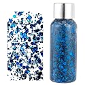 Body Glitter Gel, Face Glitter Body Glitter Liquid Eyeshadow, Face Hair Nail Glitter, Holiday Glitter Makeup (5)