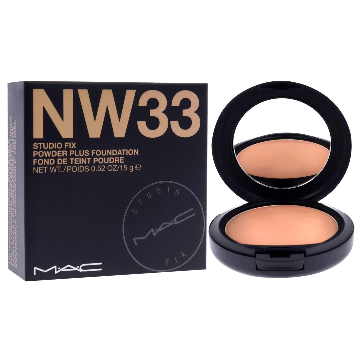 Mac Studio Fix Powder Plus Foundation Nw33 15gm/0.52 Oz