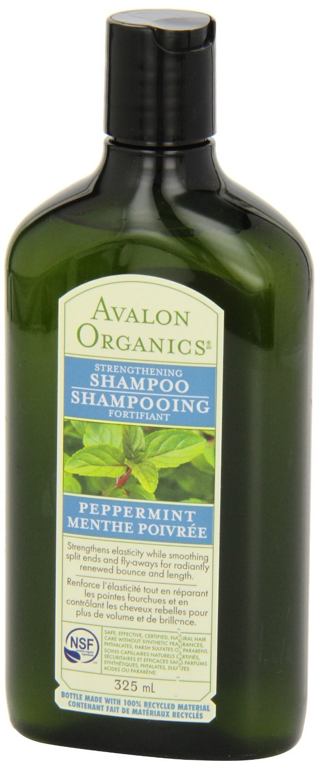 Avalon Organics Shampoo Strengthening Peppermint 11oz - Pack of 1