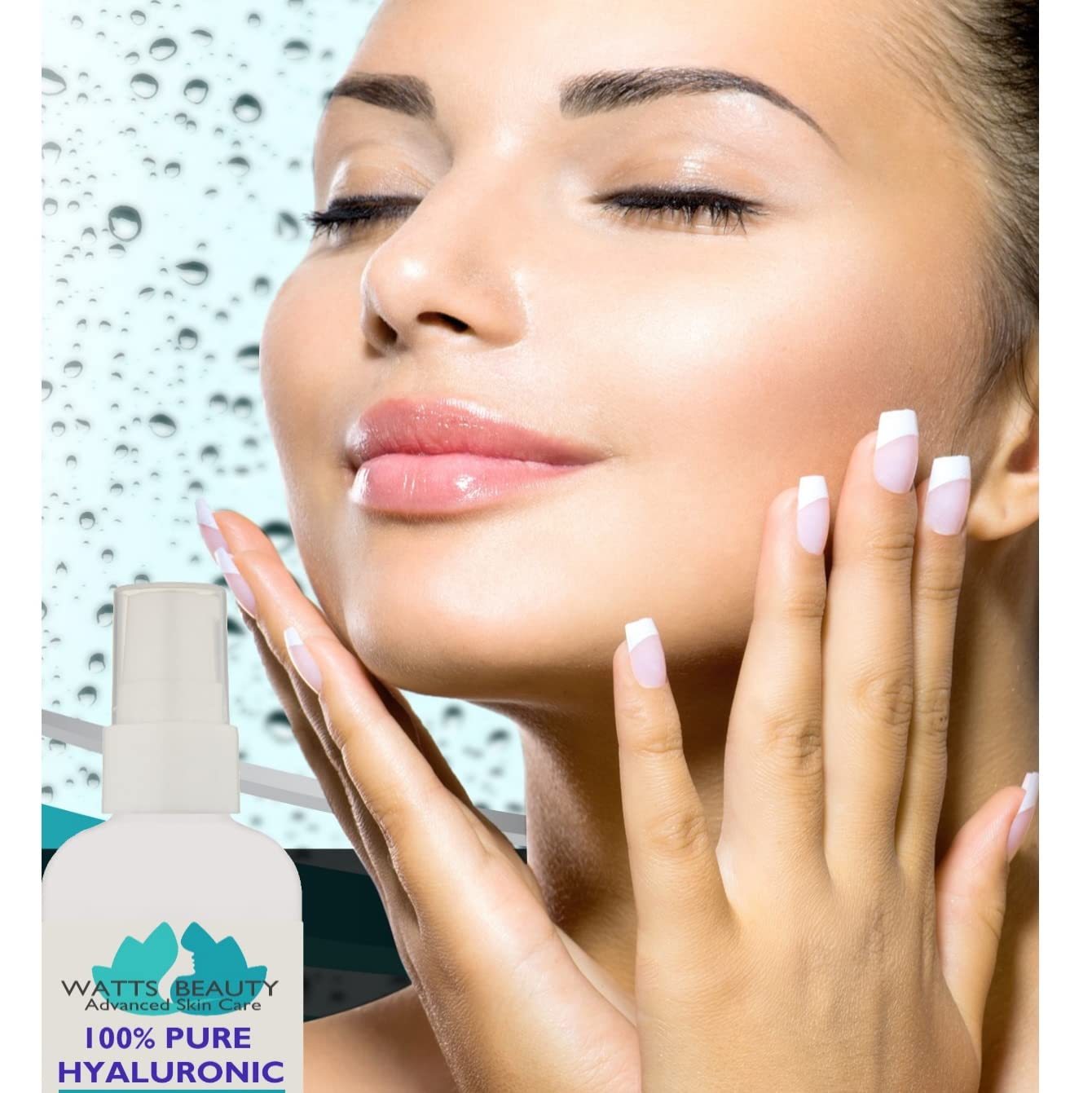 Anti Aging Wrinkle Filler of 100% Pure Hyaluronic Acid for Face - No Alcohol, No Parabens, Vegan & USA - Hyaluronic Levels Simply Decrease with Age