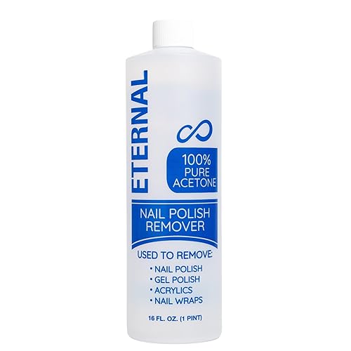 Eternal Gel Polish Remover for Nails - 100% Acetone Nail Polish Remover | Pure Acetone To Remove Acrylic Nails, Natural, Glue, Gel, Acrylic & Dip |