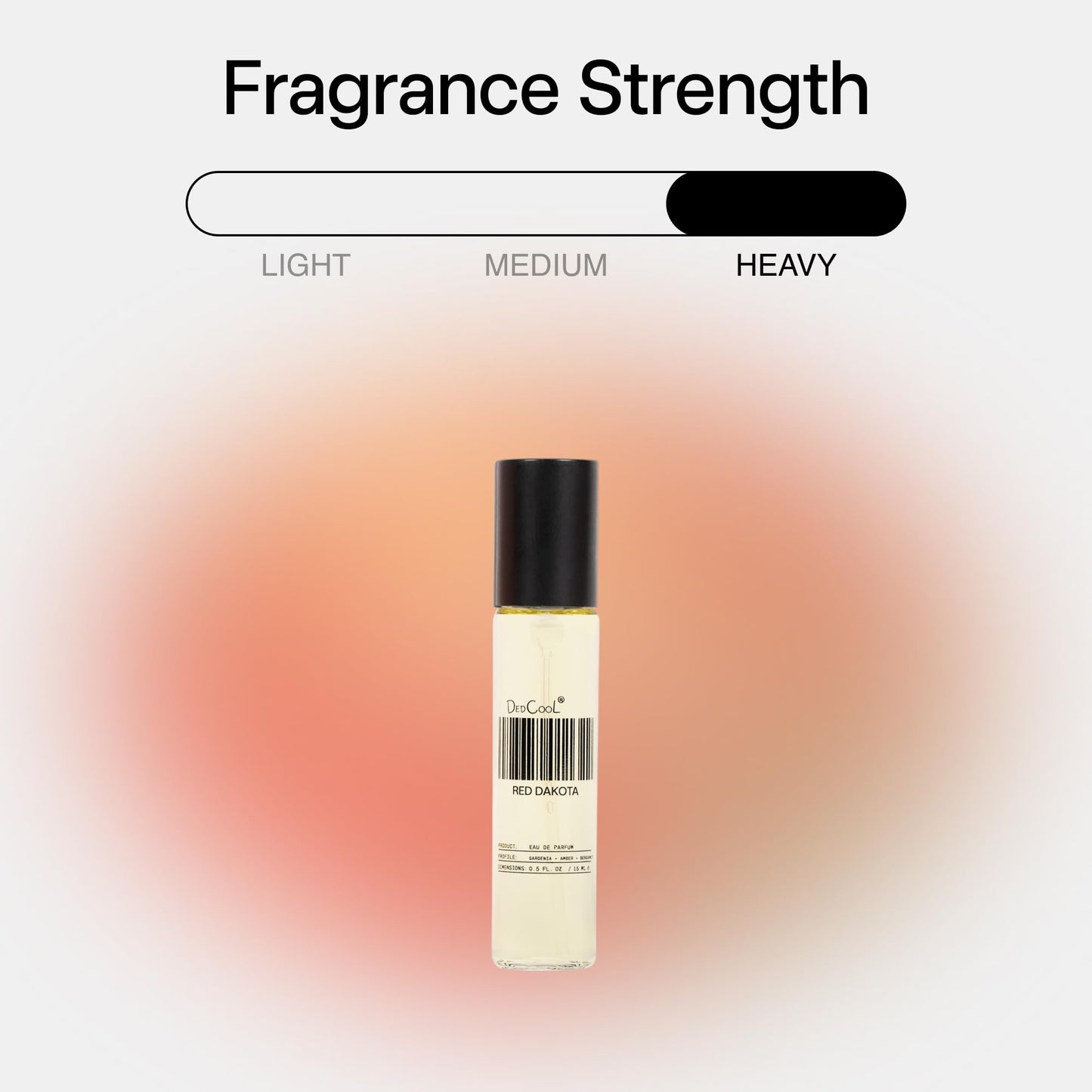 DedCool Eau de Parfum | Red Dakota | Gardenia, Amber & Bergamot | Clean Unisex Fragrance | Non-Toxic, Vegan | Travel Size Perfume, 15 mL Beauty & Personal Care DedCool