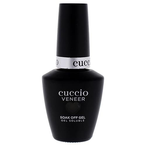 Cuccio Colour Veneer Nail Polish - Triple Pigmentation Technology - Polish Free Soak Off Gel - For Manicures And Pedicures - Full Coverage - Long