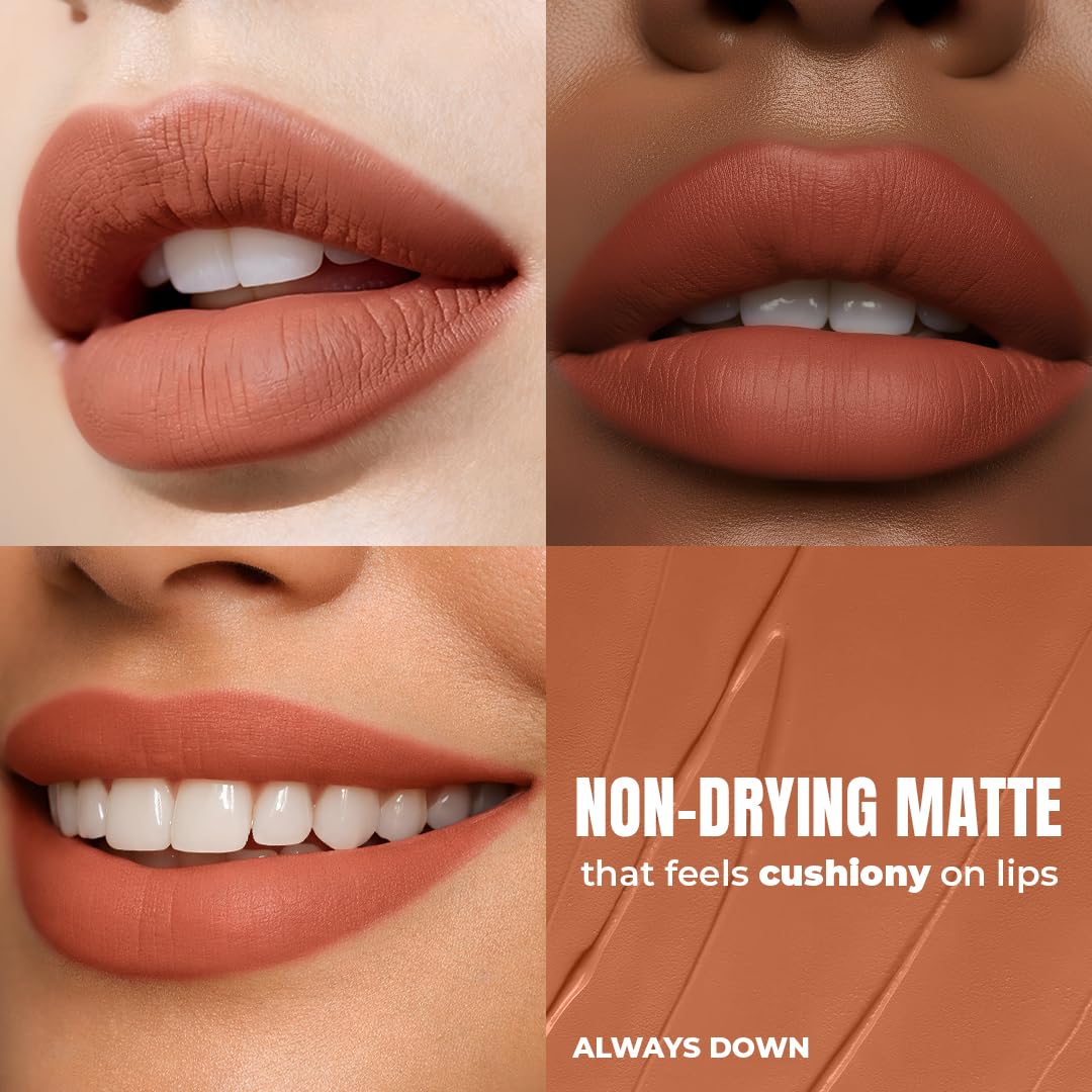 L.A. Girl Lip Haze Soft Matte Lip Color, Always Down GLC763 Beauty & Personal Care L.A. Girl