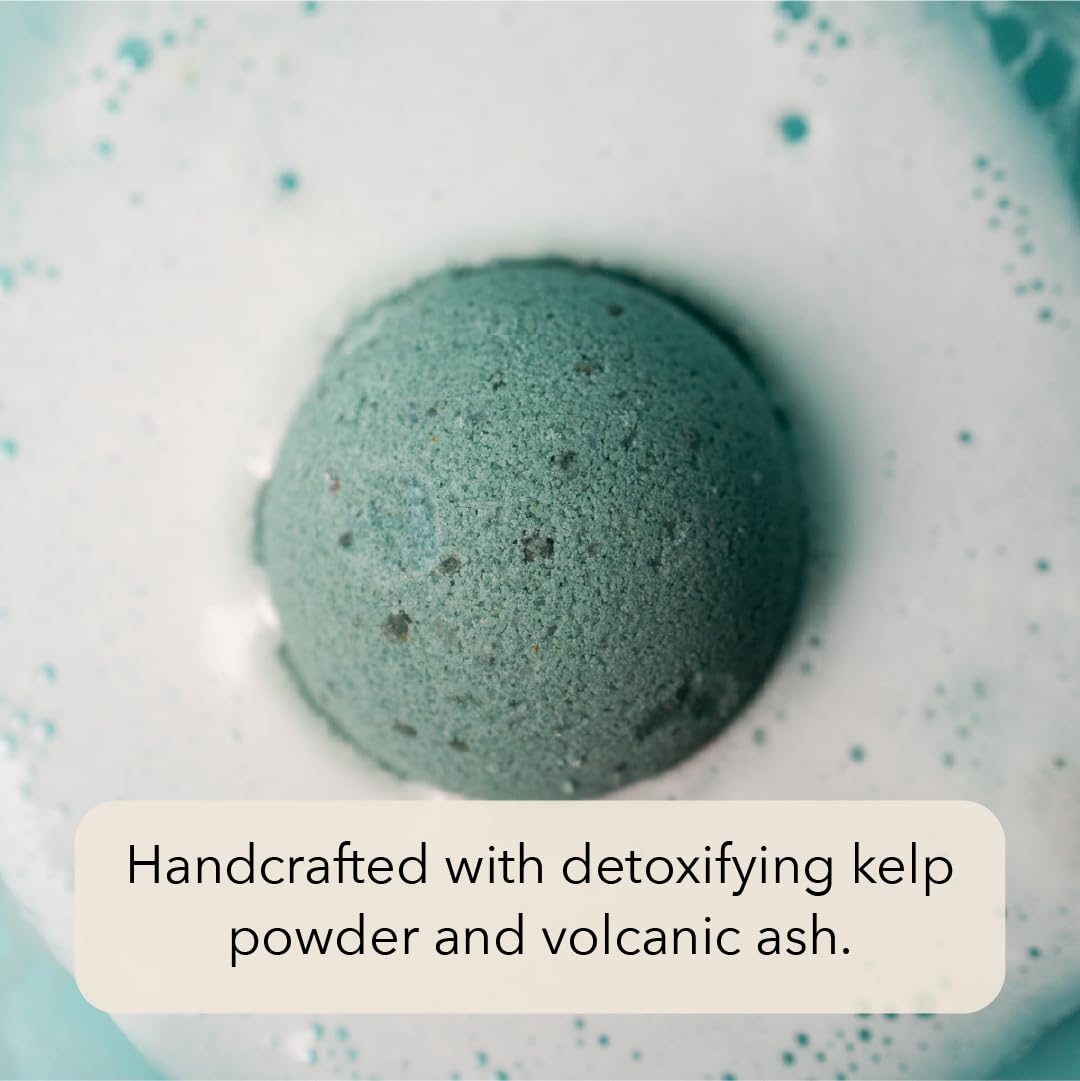 PACHA SOAP Co. Bath Bomb Cards, UR The Bomb, 3-Pack - Scents of Sand & Sea, Nourishing, Moisturizing, Naturally Derived & Handcrafted in The USA