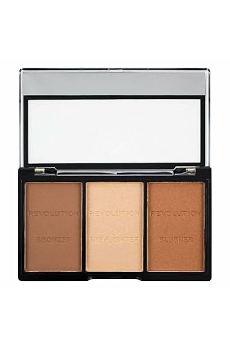 Makeup Revolution Ultra Sculpt and Contour Kit Ultra Light/Med C04, Mixed, 10.8 g (Pack of 1)