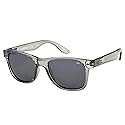 Caterpillar Blinding Polarized Sunglasses Square, Gloss Gray Crystal, 54 mm