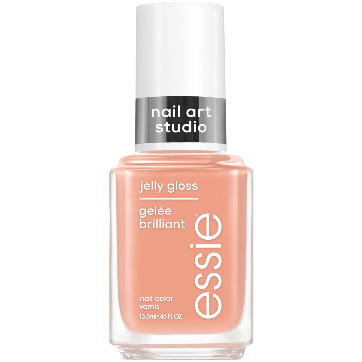 essie Nail Art Studio Jelly Gloss Polish, Vegan, Sheer Neutral Nail Polish, Cheeky Jelly, 0.46 Fl Oz Beauty & Personal Care essie