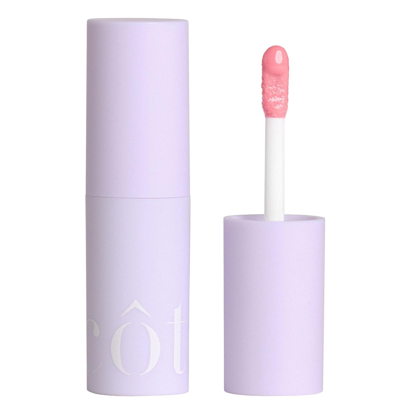 Cote Beauty's Peptide Lip Shine in Lyla, Ultra Hydrating & Long-Lasting Coral Plumping Lip Gloss for Women with Hyaluronic Acid, Shea Butter & Jojoba
