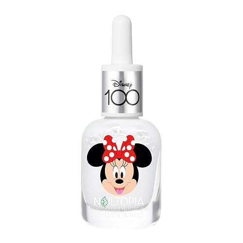 Nailtopia Bio-Sourced Chip Free Nail Lacquer Disney Collection Minnie Mouse - Superfood-Infused Polish - Chip Resistant Formula - Quick-Dry, Long Beauty & Personal Care Nailtopia