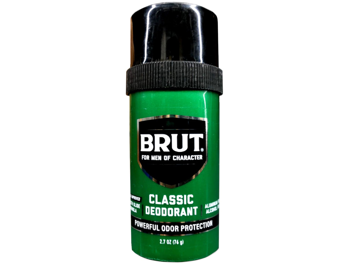 Brut Deodorant 2.7 Ounce Round Solid Classic - Pack of 3