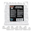 Bronze Tan Disposable Nose Filters for Professional Spray Tan - 60 Pieces, Spray Tanning Supplies - Also Ideal for Allergies & Dust - Spray Tan Nose