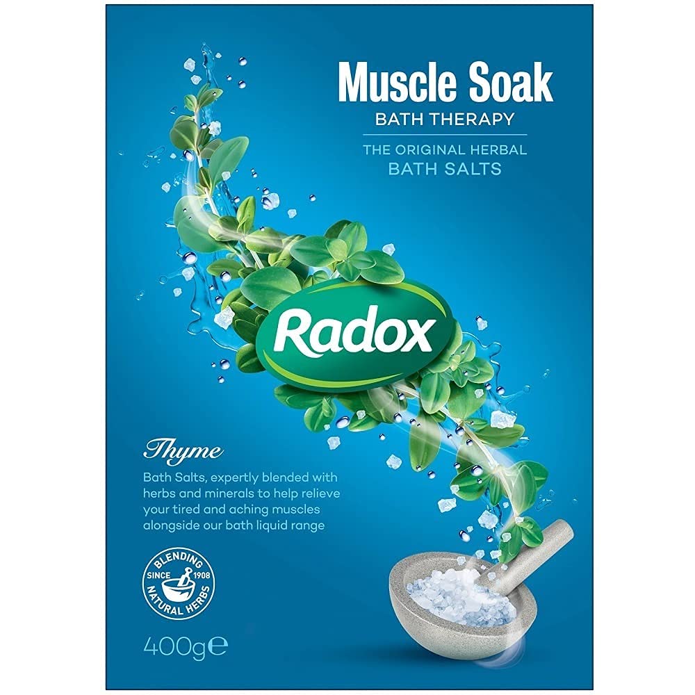 Radox Bath Therapy Muscle Soak Herbal Bath Salts 400 g - by Radox Beauty and Personal Care Radox