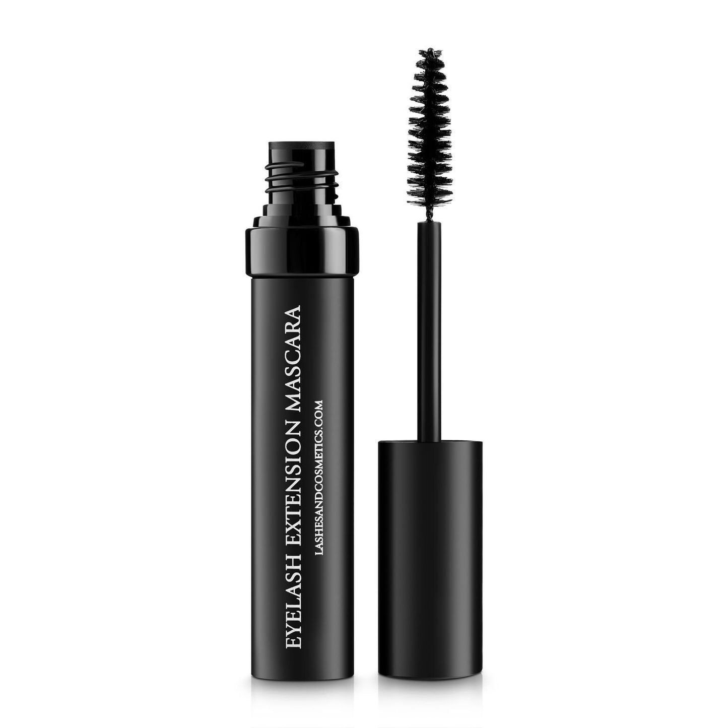 KC Republic Oil?Free Mascara for Lash Extensions - Safe for False Lashes, Water-Resistant, Clump-Free, Sensitive Eyes & Contact Lens Friendly (Black