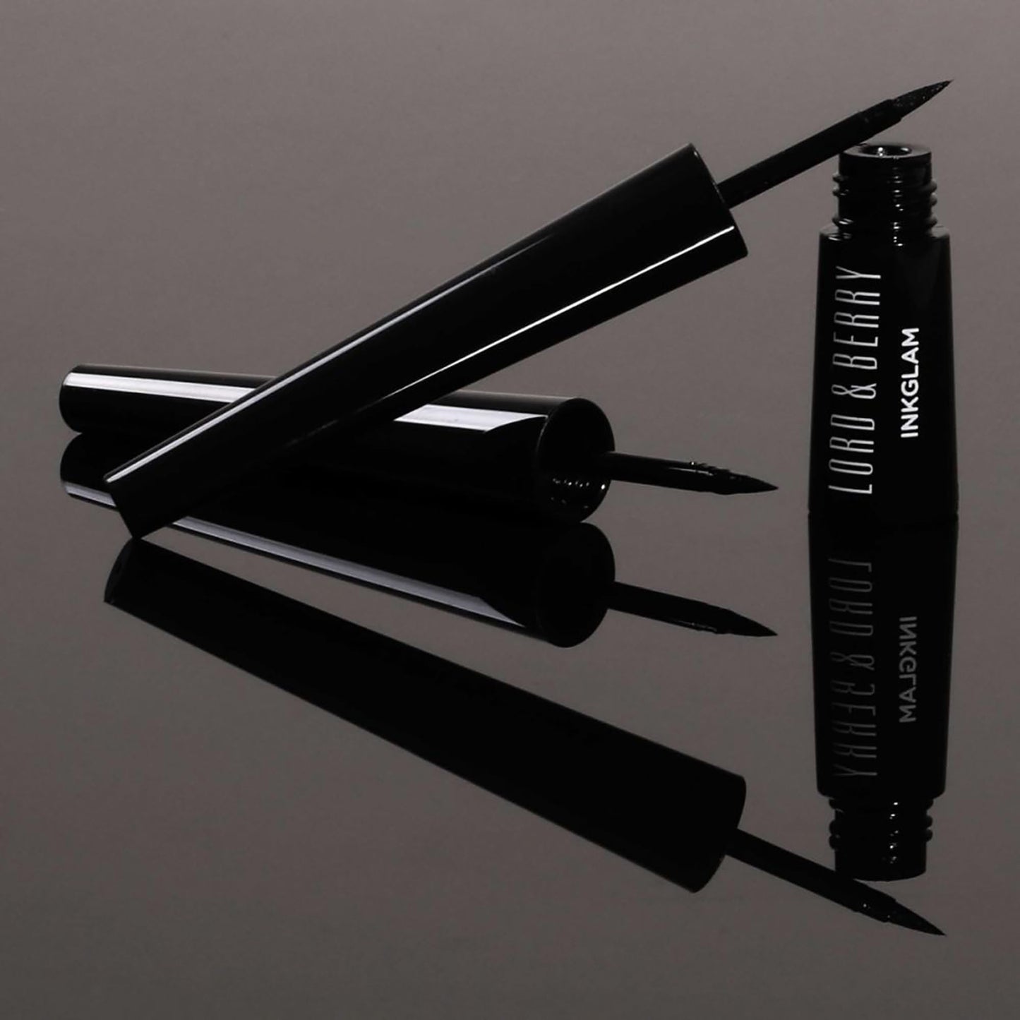 Lord and Berry Inkglam Eyeliner - Eye Makeup for Natural to Bold Looks - Waterproof Eyeliner with 24 Hour Wear - Shiny Finish - 1121 Black - 0.03 oz
