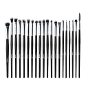 MSQ Eyeshadow Brushes Set 20pcs Makeup Eye Brushes Eyeshadow Blending Brush Eyebrow Eyeliner Lip Brush Beauty Brushes-Black